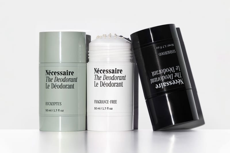 Nécessaire Adds "Fragrance-Free" and "Sandalwood" Options to Deodorant Range