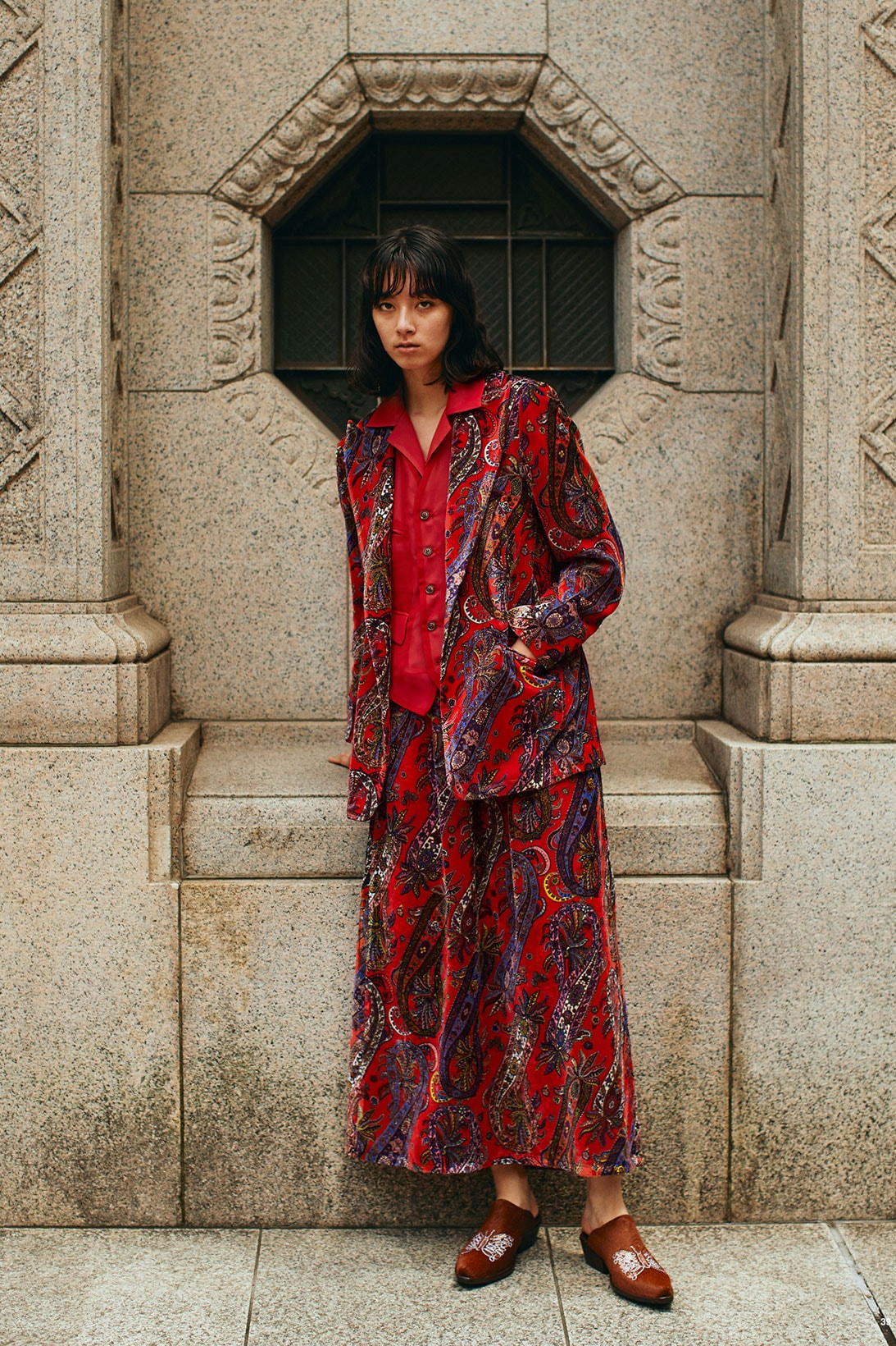 needles spring summer 2021 lookbook vintage blazers suits japanese streetwear brand 