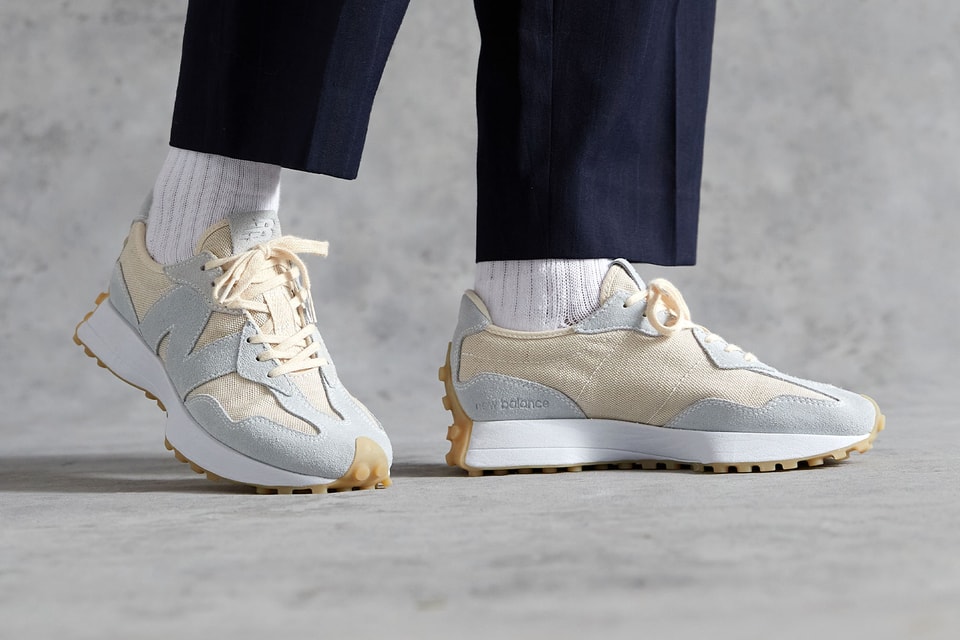 New Balance 327 Undyed Sustainable Sneaker Interview