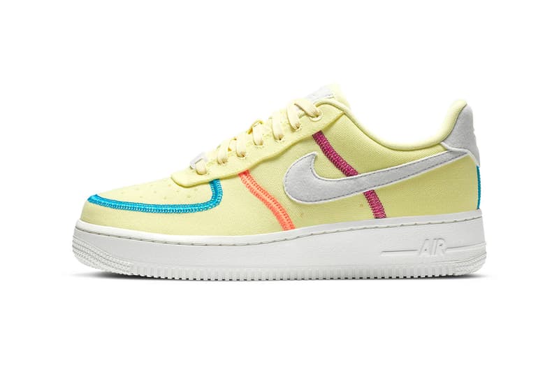 nike air force 1 07 lx womens sneakers pastel pink neon orange green shoes sneakerhead footwear