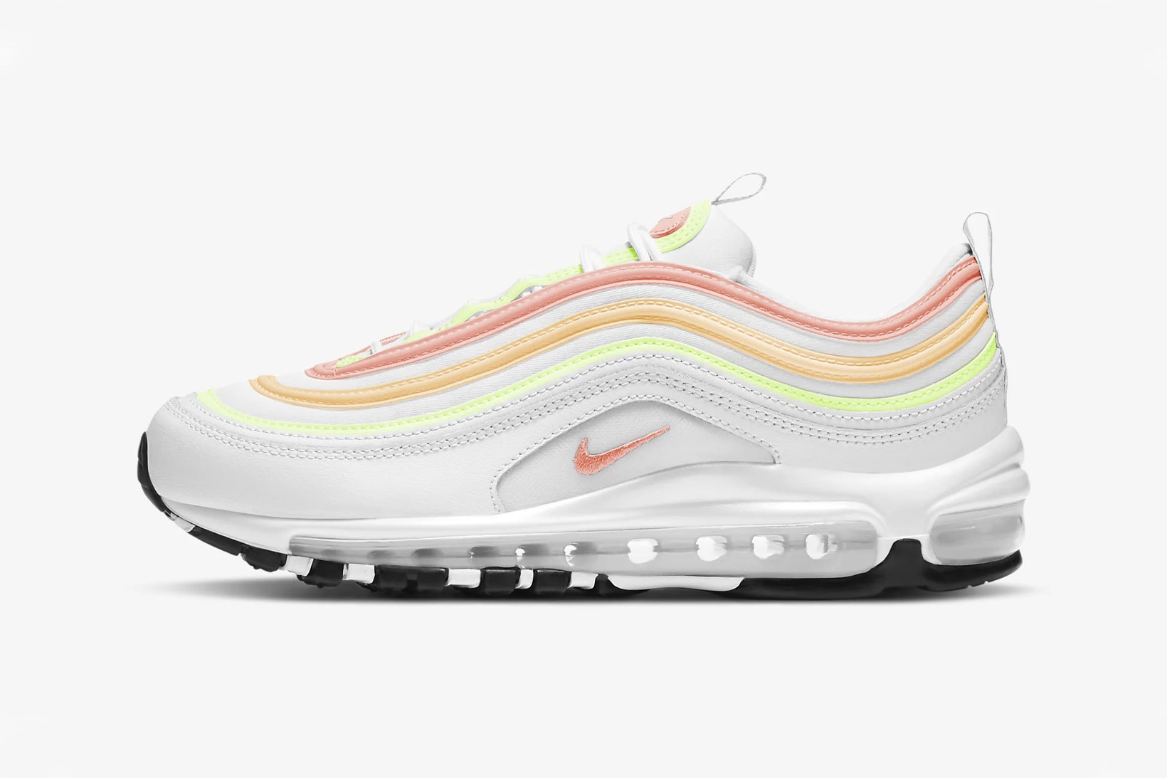 nike air max 97 essential am97 neon melon tint white barely volt atomic pink release where to buy