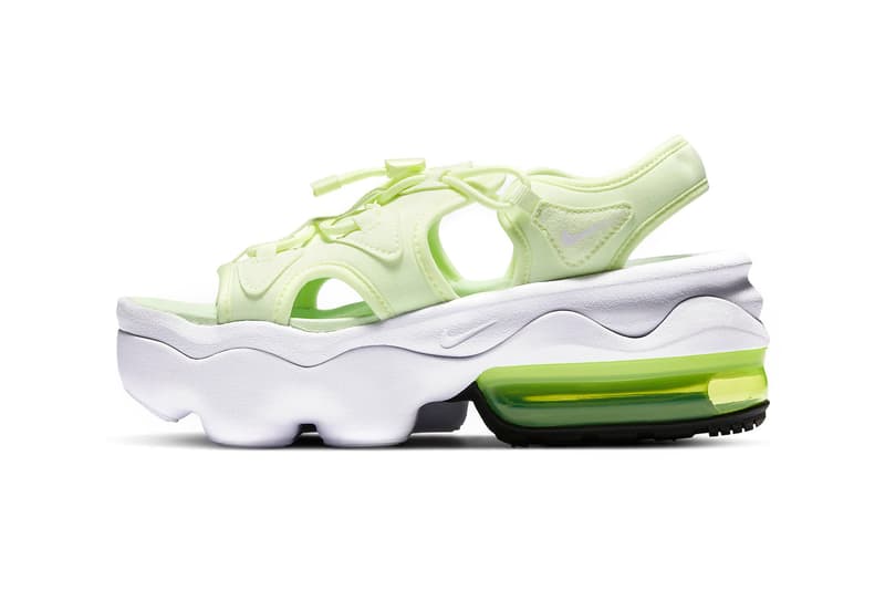 Shop Nike's Air Max Koko "Barely Volt" Sandals |