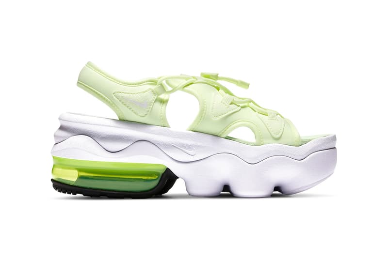 Shop Nike's Air Max Koko "Barely Volt" Sandals |