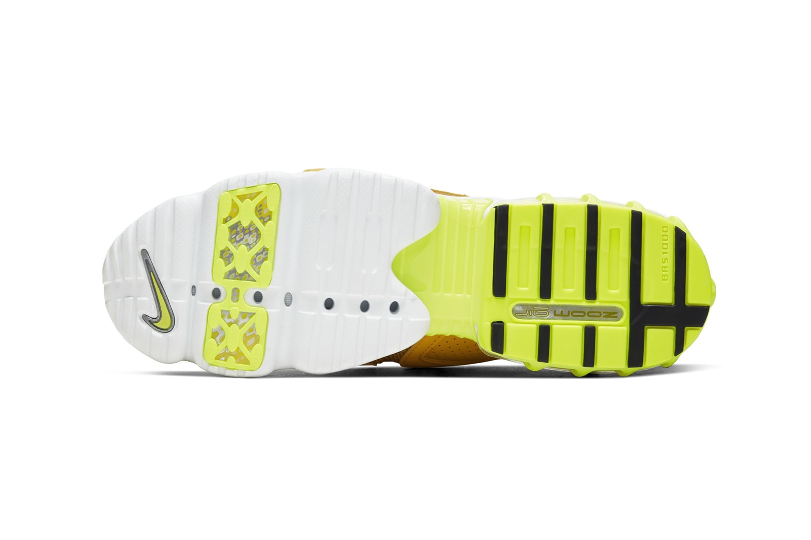nike air zoom spiridon cage 2 sneakers mint green pistachio yellow shoes sneakerhead footwear