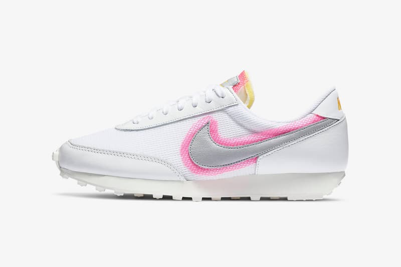 nike blazer mid vintage 77 daybreak womens sneakers white yellow pink footwear shoes sneakerhead