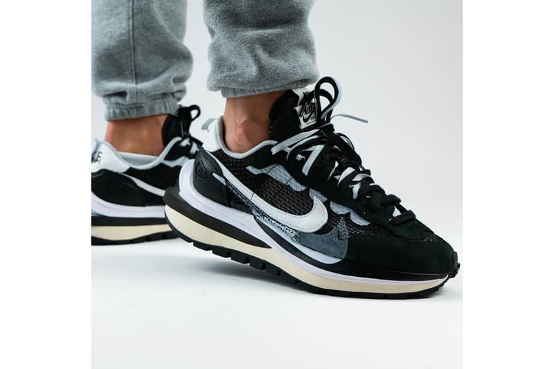 nike sacai chitose abe collaboration pegasus vaporfly sp sneakers black white gray shoes sneakerhead footwear