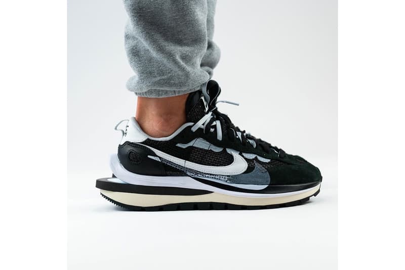 nike sacai chitose abe collaboration pegasus vaporfly sp sneakers black white gray shoes sneakerhead footwear