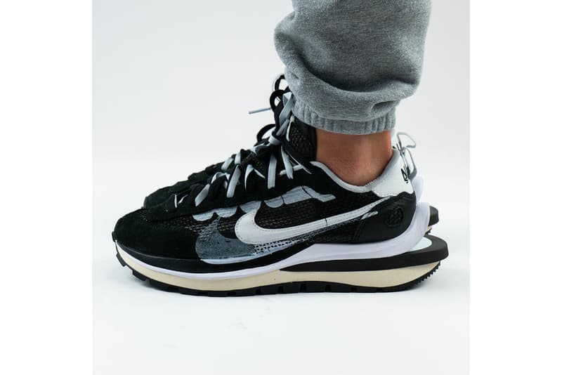 nike sacai chitose abe collaboration pegasus vaporfly sp sneakers black white gray shoes sneakerhead footwear