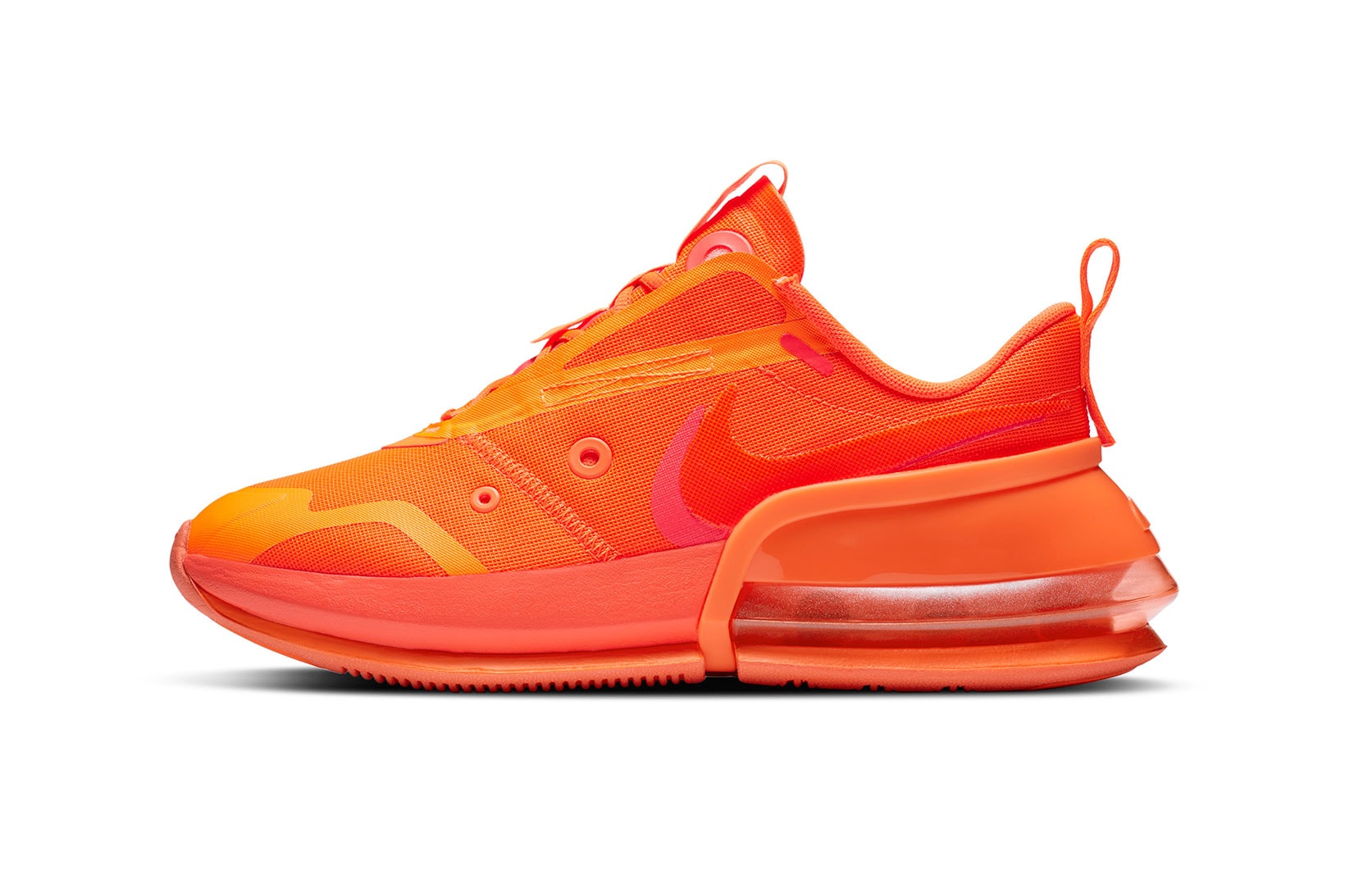 nike womens exclusive air max up sneakers shoes footwear sneakerhead pastel blue neon orange gray