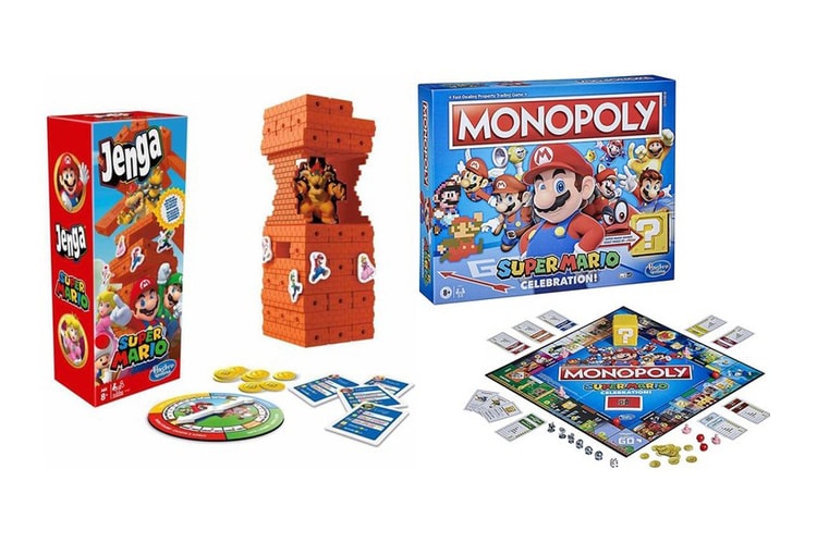 Nintendo to Release 'Super Mario'-Themed Monopoly & Jenga Games