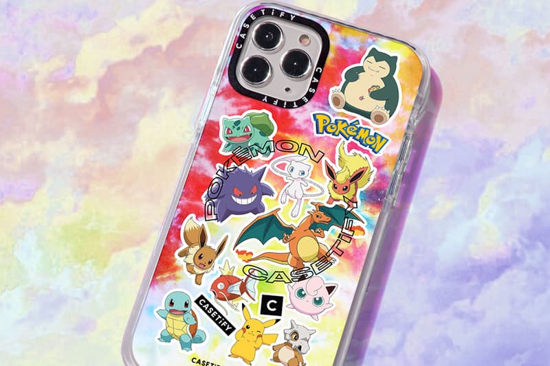 pokemon casetify collaboration iphone airpods ipad macbook cases nintendo pikachu bulbasaur charmander release date info