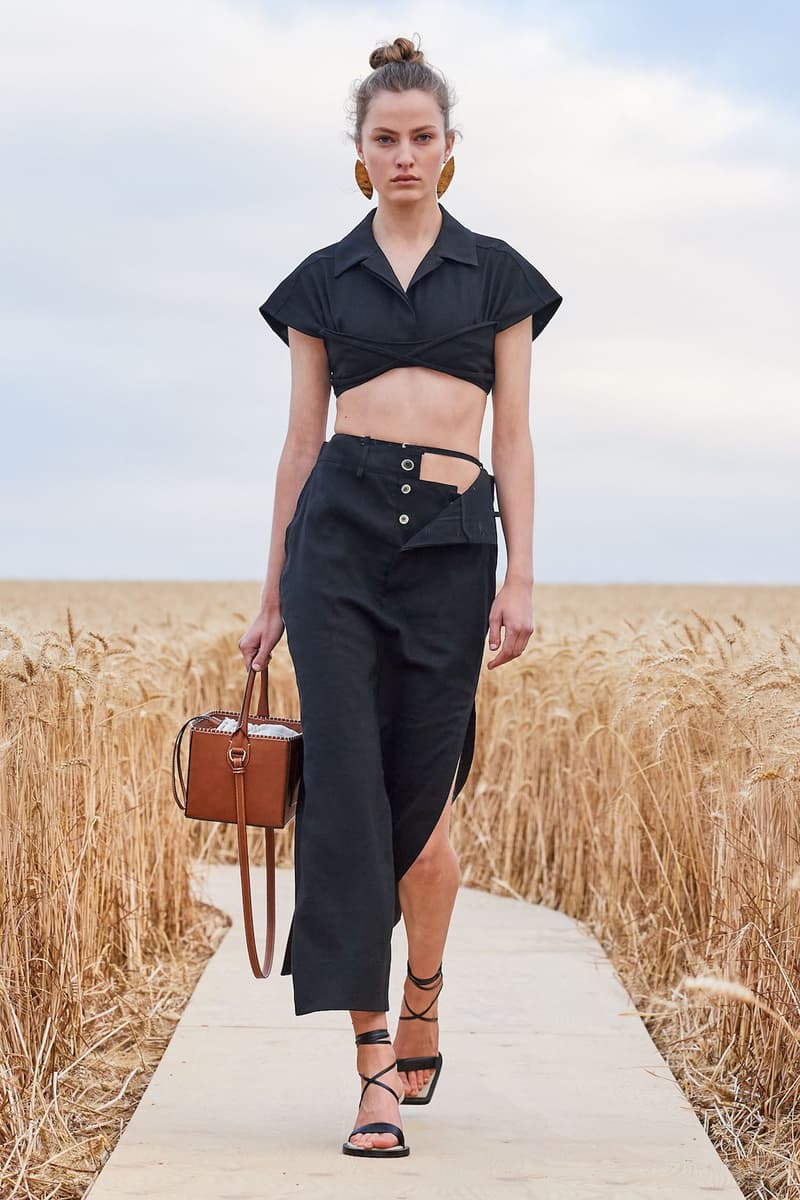 simon porte jacquemus spring summer 2021 womens mens collection runway show paris