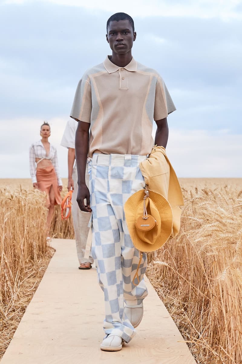 simon porte jacquemus spring summer 2021 womens mens collection runway show paris