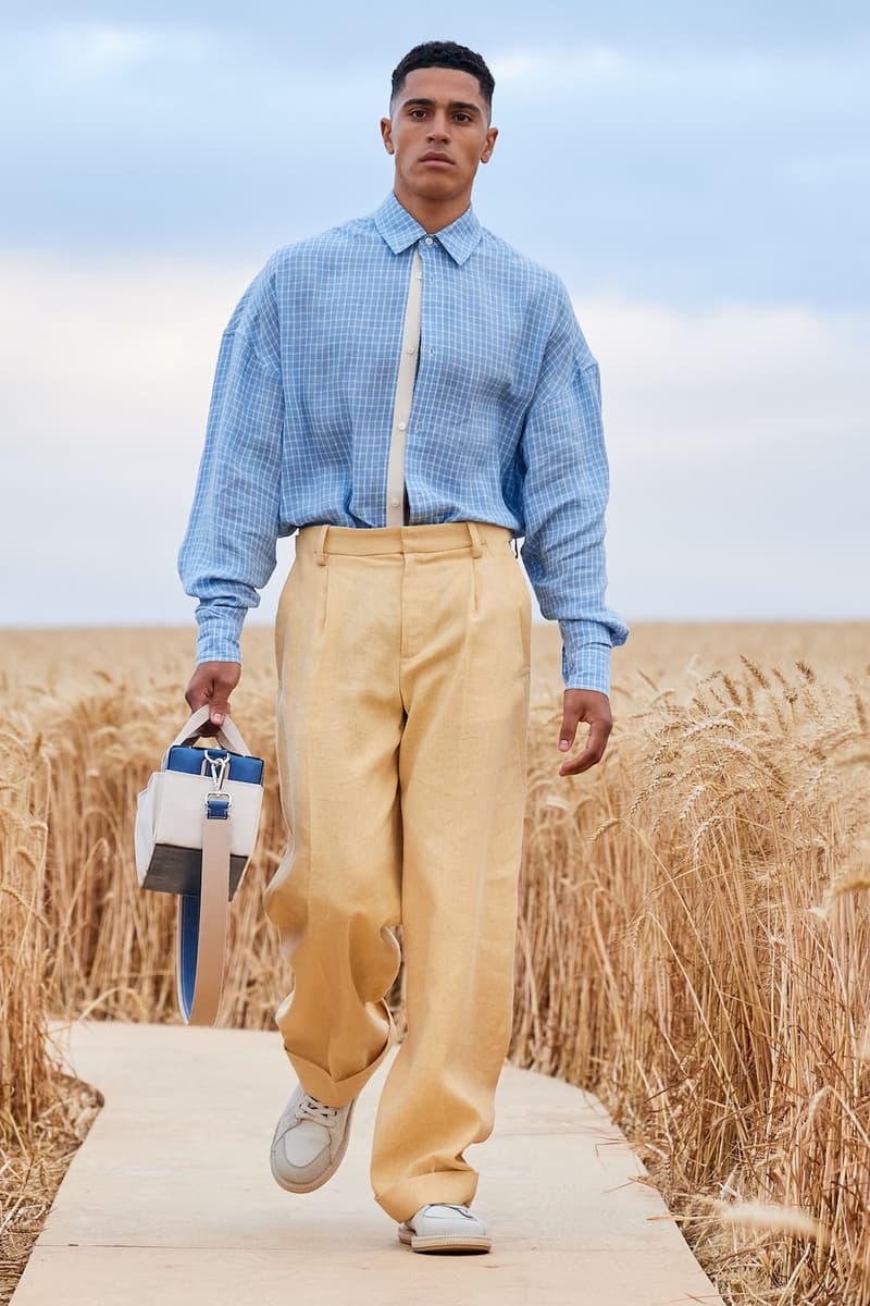 simon porte jacquemus spring summer 2021 womens mens collection runway show paris