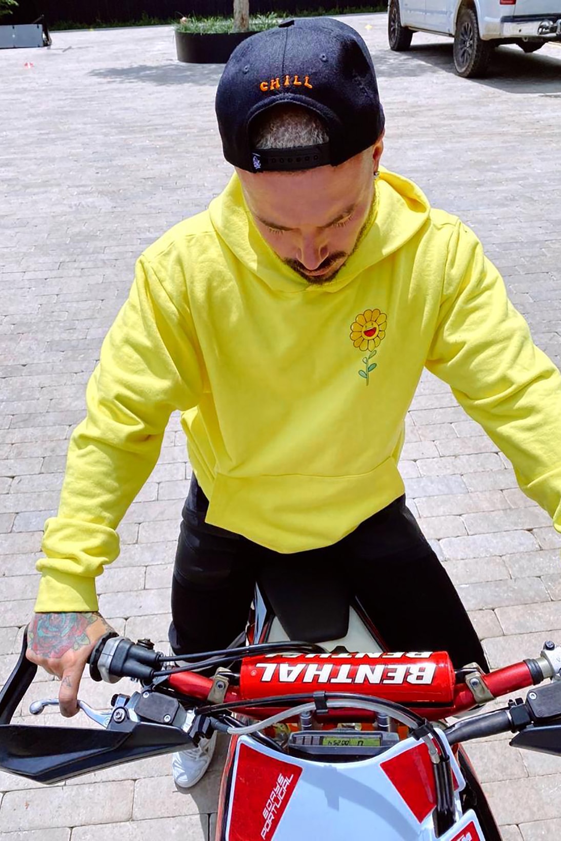 takashi murakami j balvin collaboration hoodies t shirts yellow black