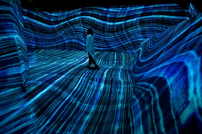 teamlab life seoul south korea dongdaemun design plaza digital art exhibition installation