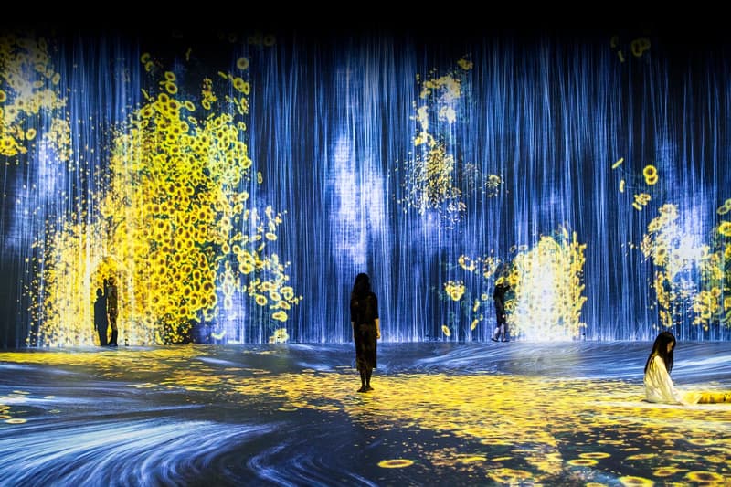 teamlab life seoul south korea dongdaemun design plaza digital art exhibition installation
