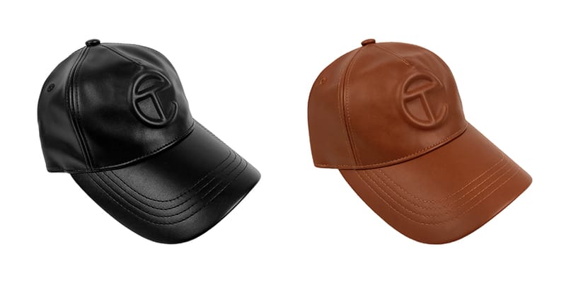 telfar leather cap