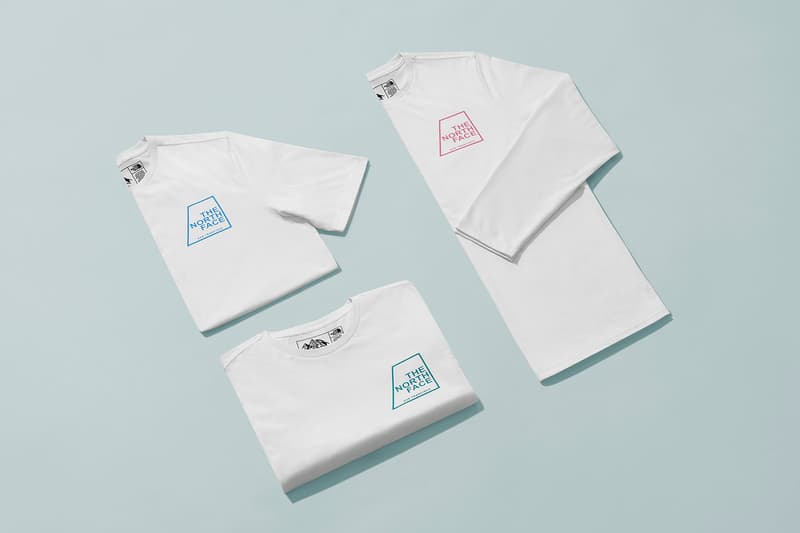 the north face tnf bottle source t-shirts tees plastic waste sustainability environment mountains alps