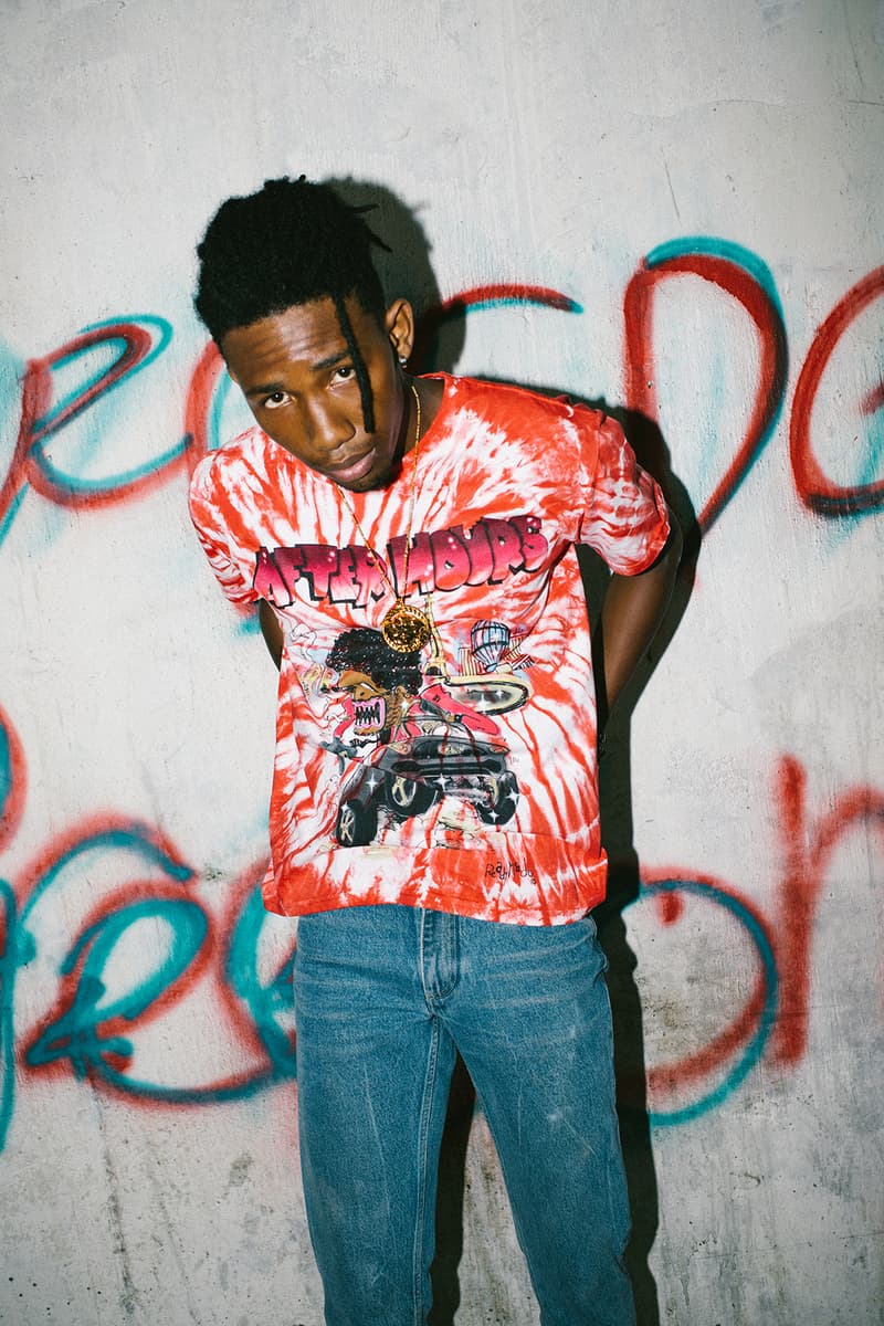 the weeknd readymade collaboration after hours tie dye tees hbx