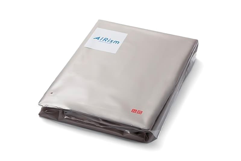 uniqlo airism bedding home release info white grey dark brown pink