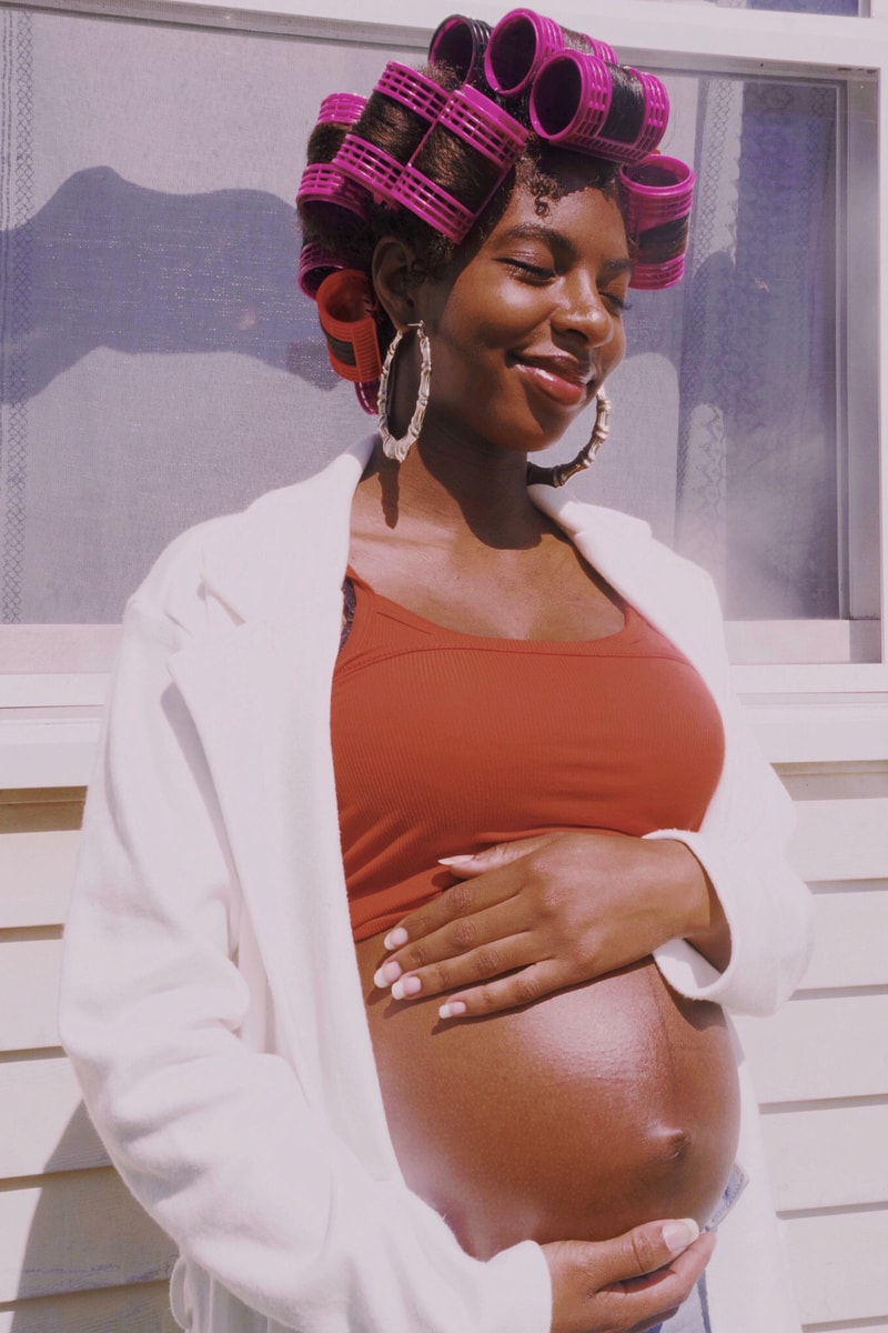 Ashley Pena Pregnant Woman VSCO Black Joy Matters Initiative Photo Social Media App
