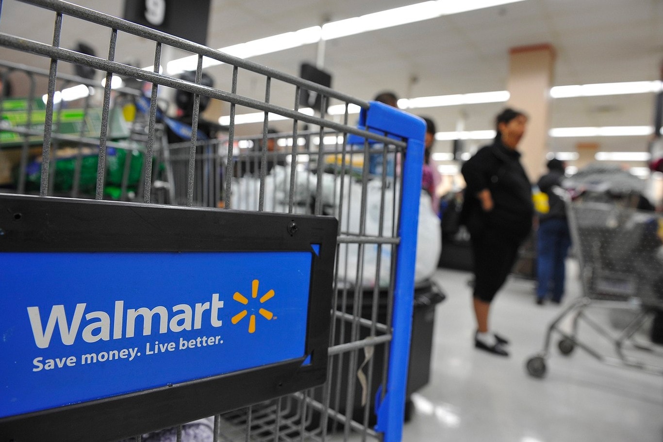 Walmart Store Shopping Cart Logo