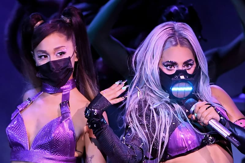 mtv vmas winners full list ariana grande lady gaga performance covid-19 masks face coverings