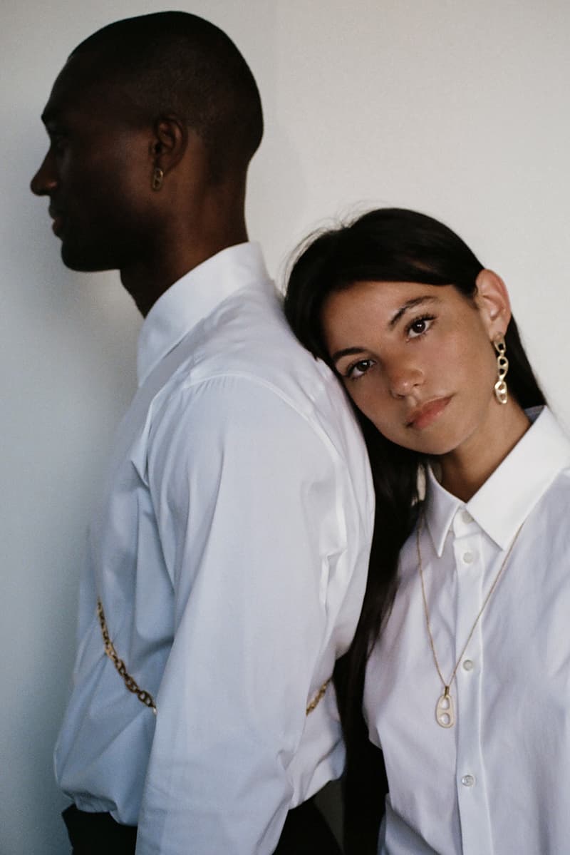 bagatiba tab collection soda cap necklaces earrings bracelets unisex minimal jewelry jessie andrews release