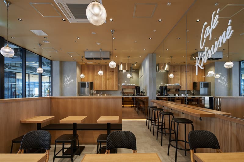 cafe kitsune shibuya miyashita park tokyo japan coffee store
