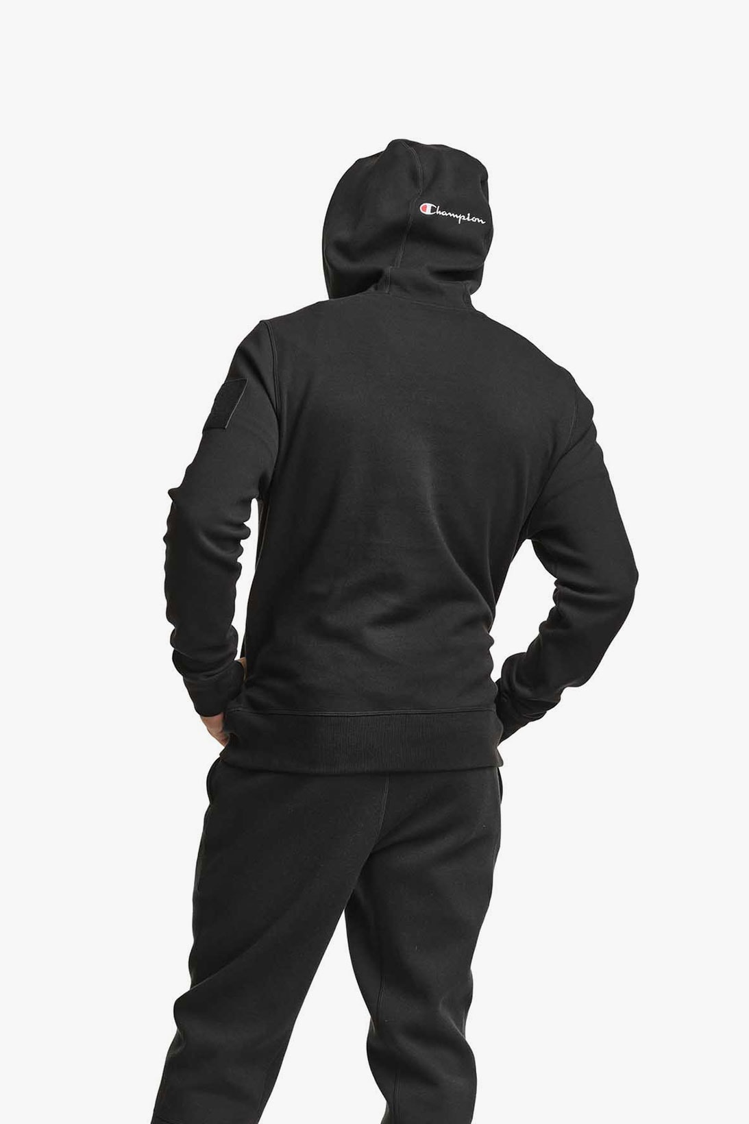 champion athletics gamer collection esports players hoodies sweatpants black gray fleece
