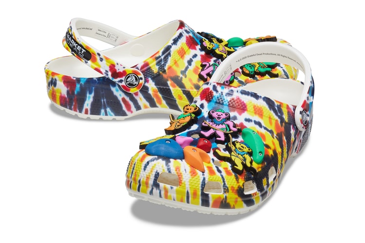 Take a Closer Look at Chinatown Market's Tie-Dye Crocs Created With Grateful Dead