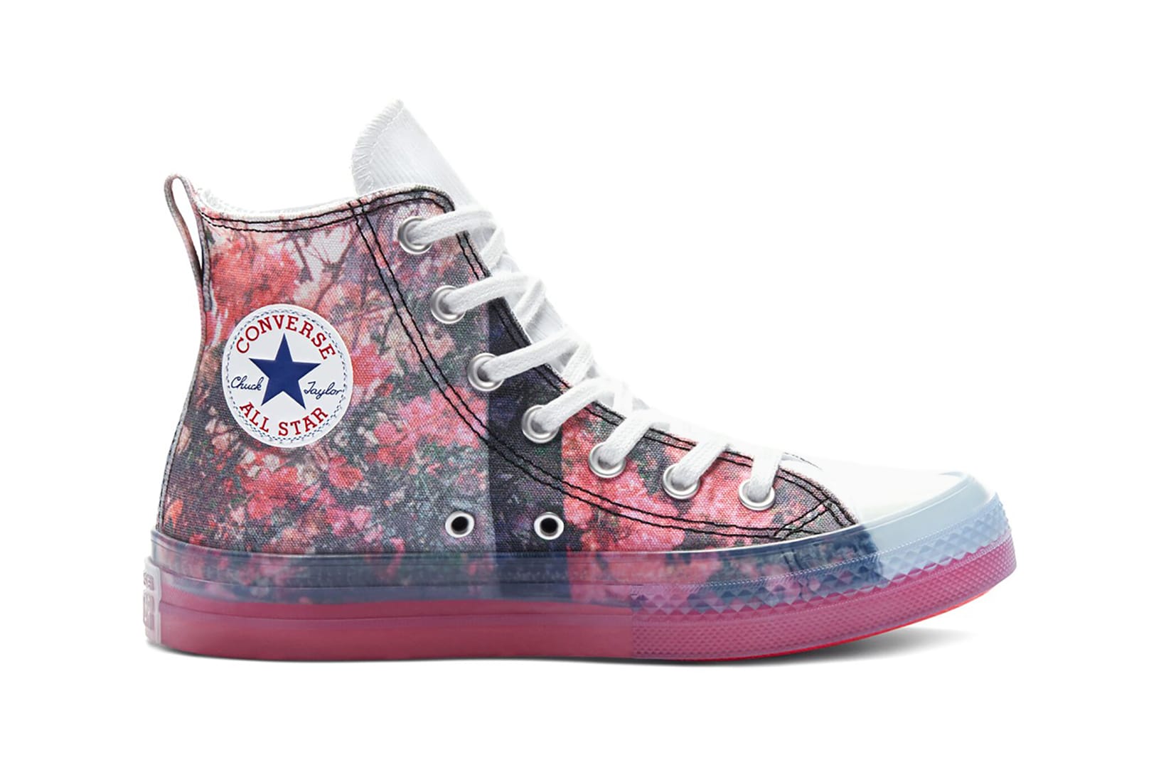 pink and purple converse