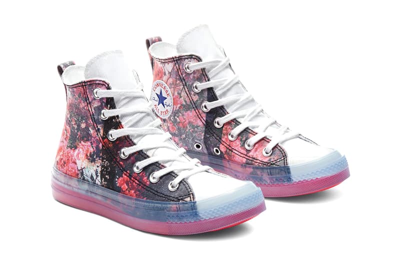 converse shaniqwa jarvis collaboration chuck taylor all star cx sneakers pink purple blue white colorway sneakerhead footwear shoes