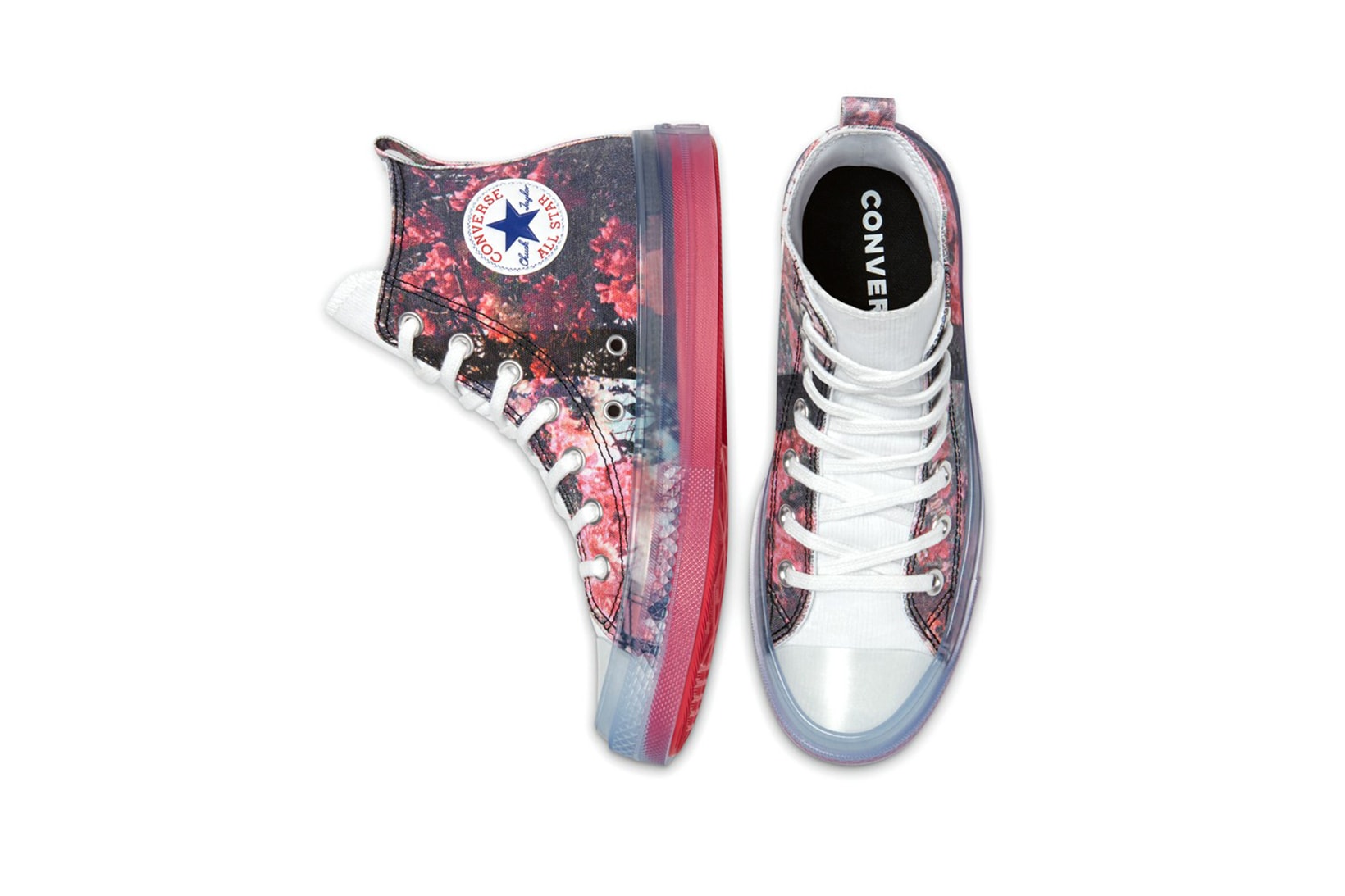 converse shaniqwa jarvis collaboration chuck taylor all star cx sneakers pink purple blue white colorway sneakerhead footwear shoes