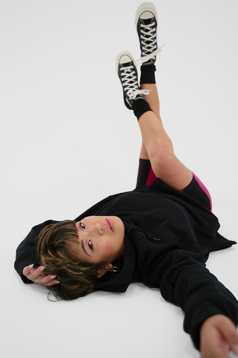 converse shapes genderless apparel collection hoodies crew neck sweaters lookbook