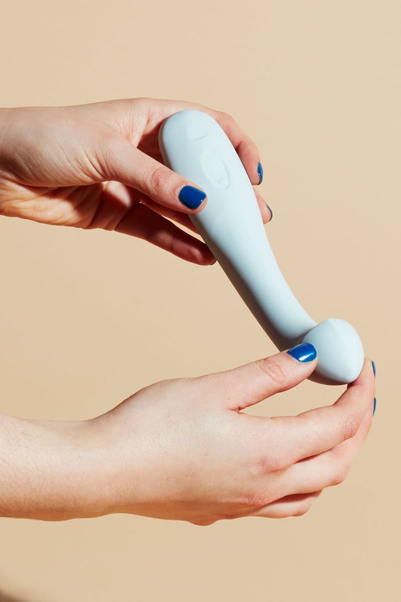dame products arc vibrator sex toy blue health wellness pleasure