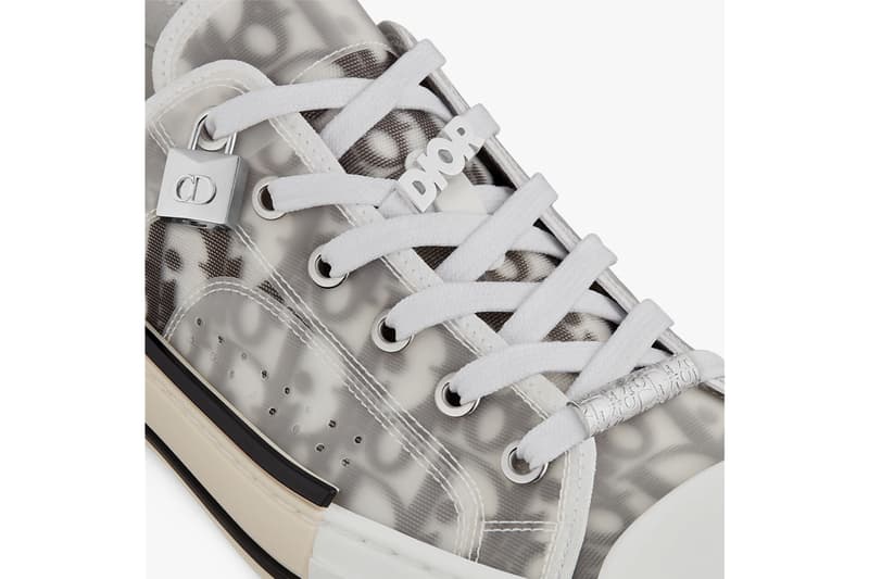 dior men b23 customization service personalized charms silver gold matte black sneakers