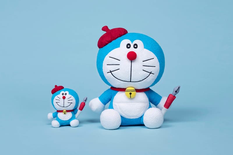 doraemon 50th anniversary allrightsreserved collaboration plush toys dolls home accessories t-shirts keychains