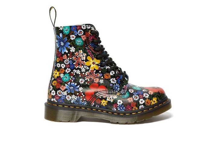 Dr. Martens Introduces New "Wanderlust" Pack Featuring Its Archival Floral Pattern