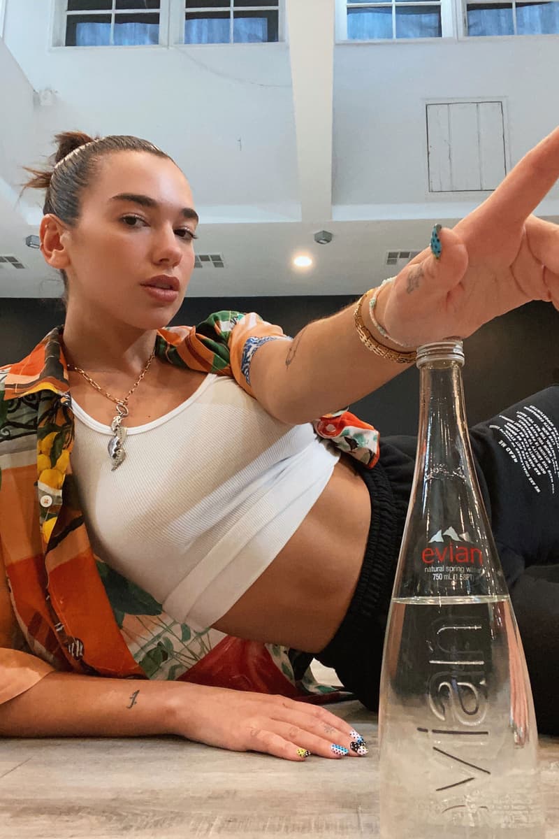 Dua Lipa Evian Global Brand Ambassador