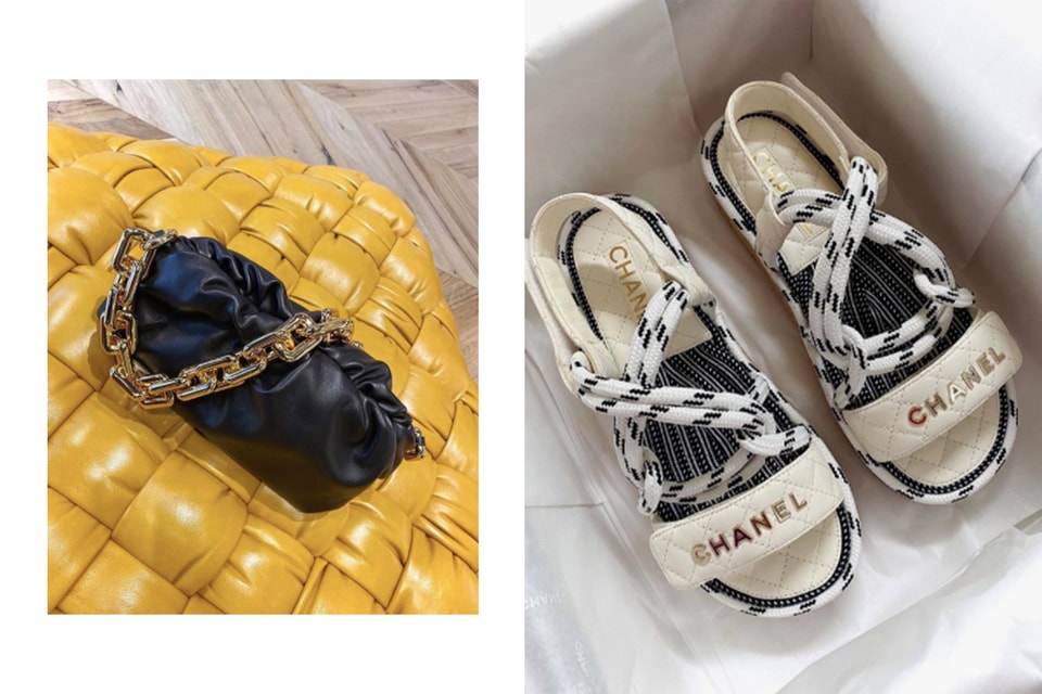 GABRIEL WALLER on Instagram: “CLIENT LOVE: @haileybieber wearing her  #sourcedbygw Prada white shearling bag (swipe). Available now,…