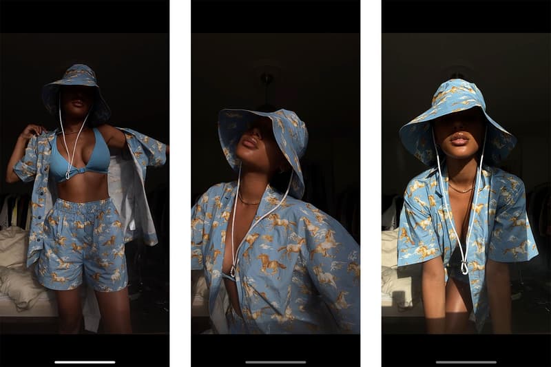ganni summer love capsule matchesfashion dresses hats shirts shorts chili dia otegha uwagba chloe wise