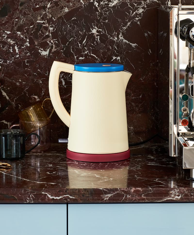 HAY Electric Kettle Pastel Yellow George Sowden Kitchen Appliances Denmark Danish Design Home Scandinavian