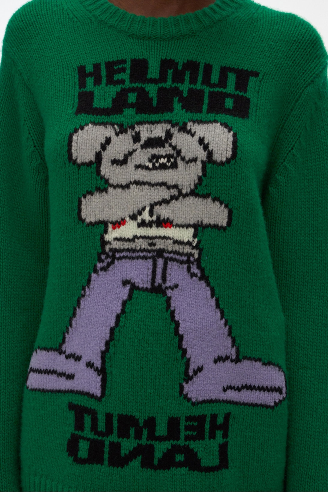 helmut lang land pz opassuksatit capsule collaboration hoodies shirts sweaters mouse head 95 rocket