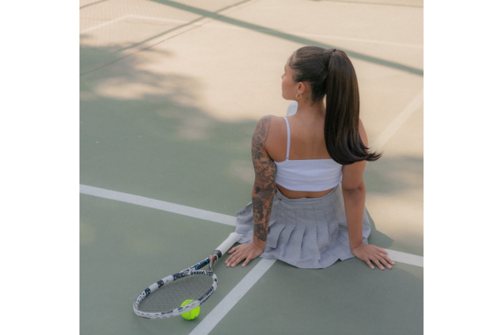 insert name here inh hair extensions lola ponytail tennis trend