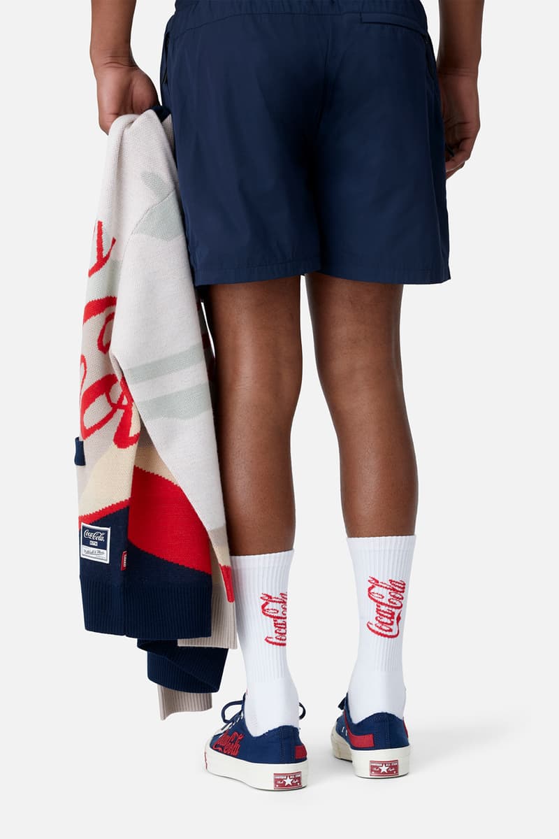 kith coca cola converse chuck 70 fifth collaboration release info pendleton mitchell and ness varsity jackets sweaters hats