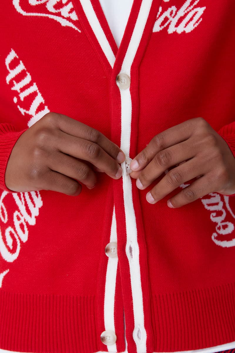 kith coca cola converse chuck 70 fifth collaboration release info pendleton mitchell and ness varsity jackets sweaters hats