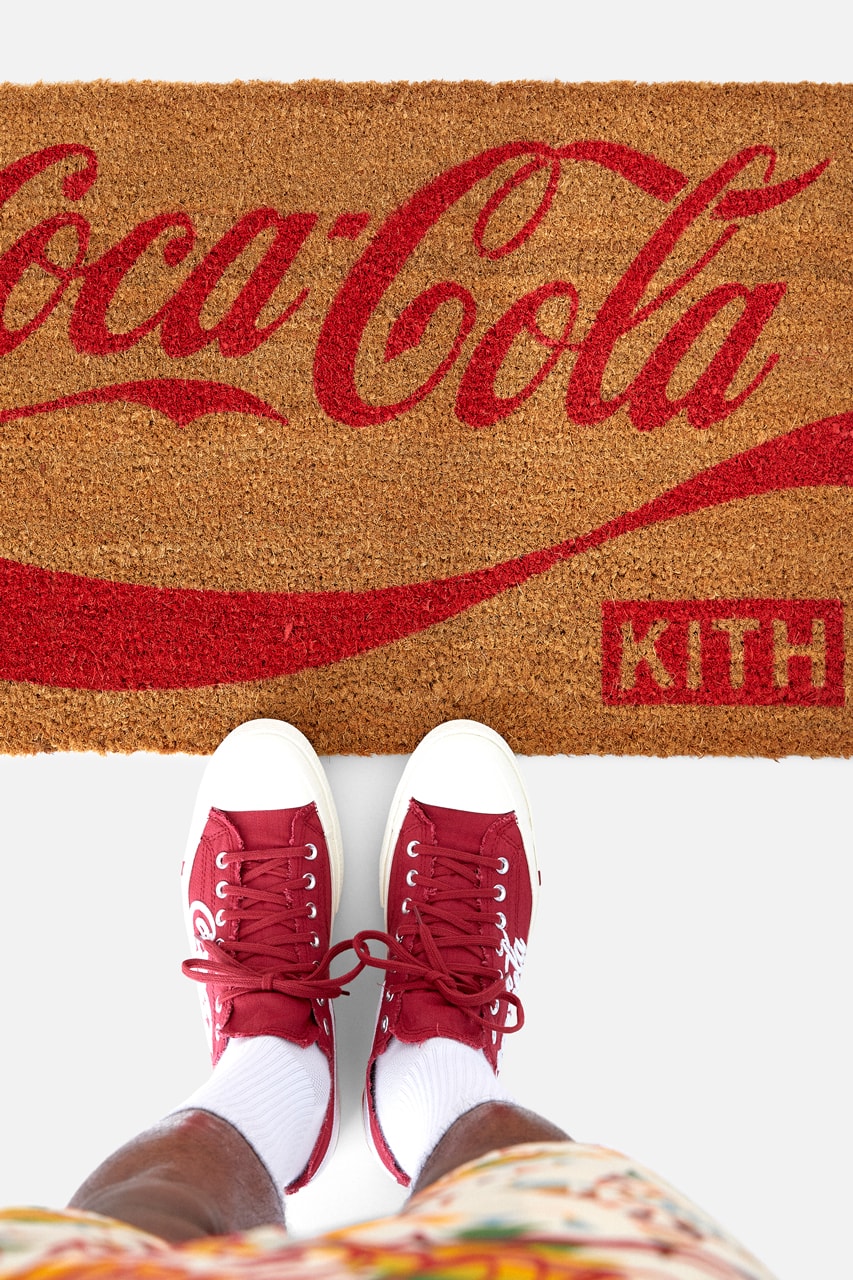 kith coca cola converse chuck 70 fifth collaboration release info pendleton mitchell and ness varsity jackets sweaters hats