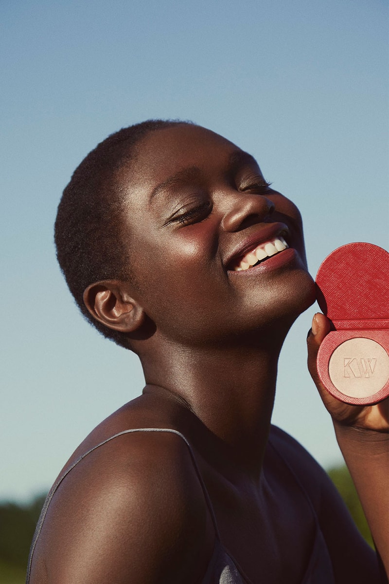 kjaer weis lightslip powder highlighter beam luminous iconic red edition sustainable clean beauty makeup